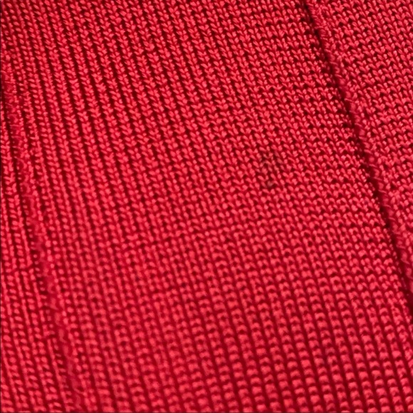 100% Authentic Herve Leger Bodycon Dress - RED - Trade Value $1000 - Picture 7 of 8